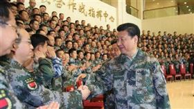 習近平、解放軍（圖／翻攝自中國共產黨新聞網）