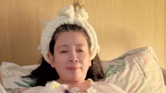 暴增10顆肝腫瘤　陳文茜病榻畫面曝網心疼