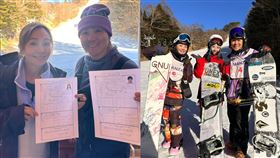 王仁甫,季芹,日本SIA,滑雪指導員,台北101,賈永婕,賈永謙,教練(圖/王仁甫和季芹之永遠的芹仁臉書)
