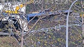 匝道,聯結車,事故,彰化縣,埤頭鄉,彰化,北斗,高公局,國道