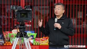 ▲12強《冠軍之路》紀錄片開鏡儀式，中職會長蔡其昌致詞。（圖／記者劉彥池攝影）