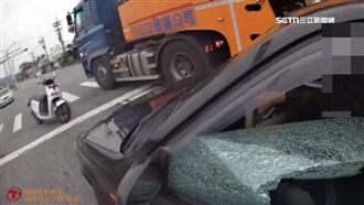 男無照心虛逃　警鳴笛猛追持槍喝令下車