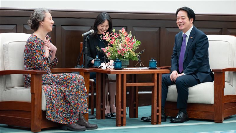 賴清德接見「台英國會小組」訪團曝此訴求