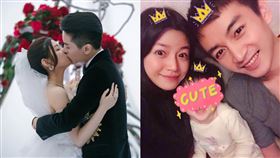 陳曉、陳妍希。（圖／翻攝自陳妍希臉書）