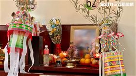 左營張婦已豎靈市殯，傳出是左營分局長謝成甫出手。（圖／民眾提供）