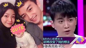 陳妍希、陳曉。（圖／翻攝自陳妍希臉書、微博）