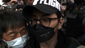 王大陸閃兵遭逮。（圖／三立新聞）