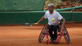 台灣輪椅網球好手黃子軒。（圖／厄瓜多網球協會Lino Cauja提供）