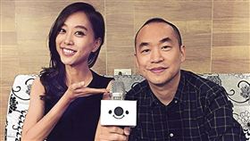 劉容嘉（左）和黃立成（右）交往7年，分手後保持友好關係。（翻攝自黃立成臉書）