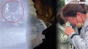 印尼看護麗莎（中間）回想起當下，眼淚奪眶而出，她真的盡力了。（圖／翻攝畫面）