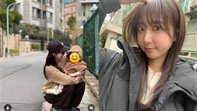 洪詩不捨女兒反覆高燒。（圖／翻攝自洪詩IG）