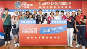第二屆鴻海台灣女子職業高爾夫選手錦標賽賽事規格大躍進，12位世界排名前百選手參賽，台、日、韓、歐四巡菁英選手同場較勁。（資料圖／主辦單位提供）