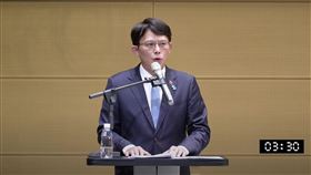 黃國昌出席政見發表會（圖／翻攝畫面）