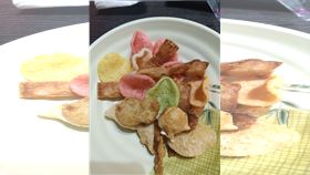 他點外送「100元隨便炸」，份量少得可憐。（圖／翻攝自臉書社團「一個他媽的社團」）