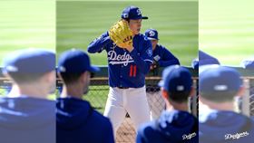 ▲佐佐木朗希首次Live BP。（圖／翻攝自道奇推特）