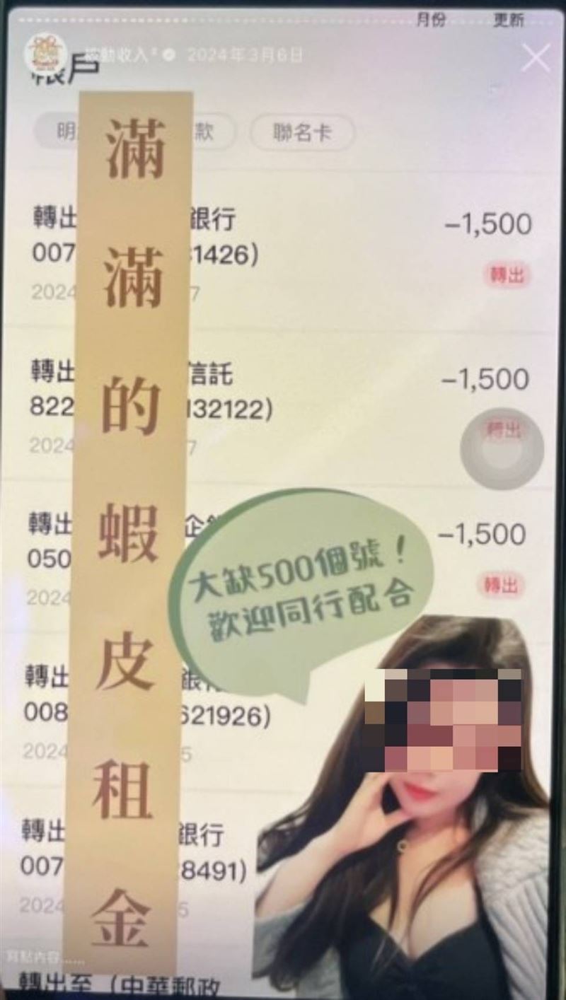 涉案廣告標榜附上火辣美女照片來吸引受害者加入。（圖／翻攝畫面）