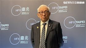 ▲曹興誠出席2025「哈利法克斯台北論壇」（HFX Taipei）（圖／記者高逸帆攝影）