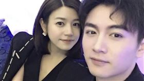 陳曉、陳妍希。（圖／翻攝自微博）