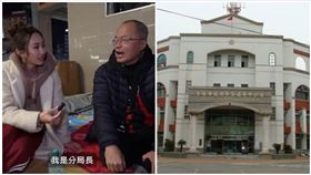 台南,學甲分局,分局長,街友,薔薔,台中,街友,翻攝學甲分局臉書