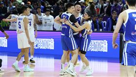 台灣男籃以91：84擊敗菲律賓男籃。（圖／中華籃協提供）