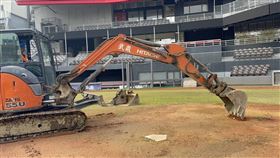 棒球場,開挖,覆土,新竹市棒球場（圖／新竹市政府提供）