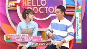 徐乃麟驚傳夢中揮拳打老婆，(左)為嚴立婷。（圖／東森綜合提供）
