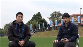 ▲古林睿煬將以火腿隊身分回台交手中職，DAZN到日本專訪。（圖／DAZN提供）
