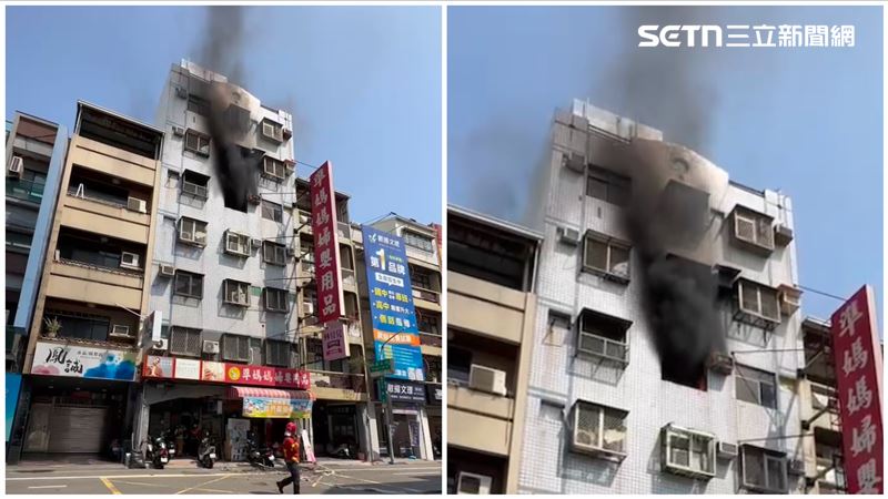 新／台南市區5F民宅火警　18歲女受傷送醫