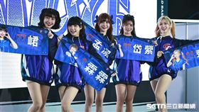 ▲WBC資格賽，CT AMAZE峮峮、霖霖、孟潔、岱瑩和秀秀子。（圖／記者劉彥池攝影）