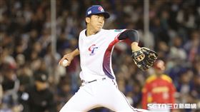 ▲WBC資格賽對西班牙，台灣隊第7任投手徐翔聖。（圖／記者劉彥池攝影）