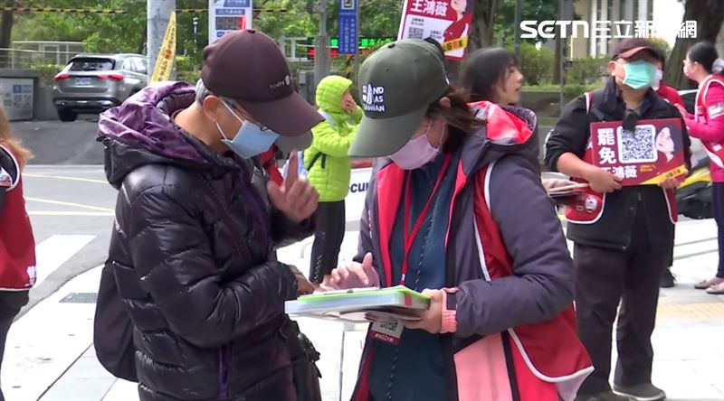 王鴻薇控破壞看板已報案！罷團這句話酸爆