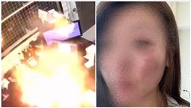 行動電源,充電,起火,爆炸（圖／翻攝畫面）