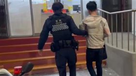 台南某酒店發生喋血衝突，男子遭瑞士刀劃傷送醫，涉案者被依法送辦。（圖／翻攝畫面）