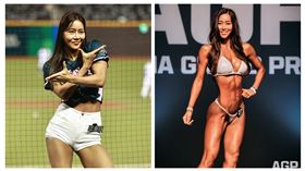 ▲WBC資格賽，韓籍啦啦隊員裵垂鉉。（圖／記者劉彥池攝影、裵垂鉉提供）