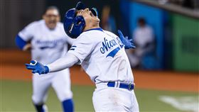 ▲WBC資格賽，尼加拉瓜阿里格利亞（Benjamin Alegria）擊出再見安打。（圖／棒協提供）