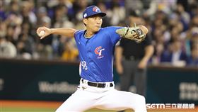 ▲WBC資格賽對南非，台灣隊先發投手沙子宸。（圖／記者劉彥池攝影）