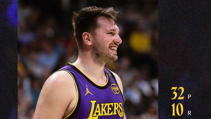 東契奇披紫金戰袍後爆發　轟32分「碎金」