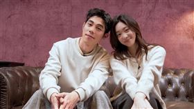 《有病才會喜歡你》詹懷雲、江齊首次獻聲電影宣傳歌曲。（圖／紅杉娛樂提供）