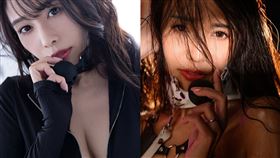 日本AV女優上羽絢，無預警宣布要在今年11月引退。（圖／翻攝自上羽絢IG、X）