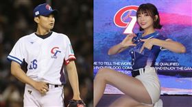 李東洺緋聞女友瑟七，同時也是這次「CT AMAZE」啦啦隊成員。