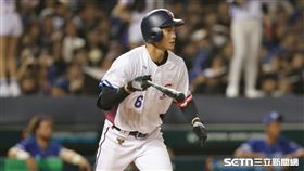 ▲WBC資格賽對尼加拉瓜，台灣隊一壘手王博玄敲出安打。（圖／記者劉彥池攝影）