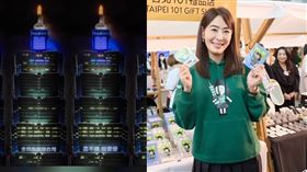 台北101董事長賈永婕特別點燈為台灣隊加油。（圖／翻攝自賈永婕臉書）