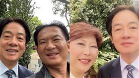 民進黨立委林俊憲、林俊憲與賴清德分別合影。（組合圖／翻攝自臉書)