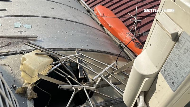 軍用無人遙控靶機墜毀　波及3民宅受損