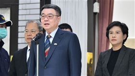 行政院長卓榮泰今（25）日上午赴立法院進行施政報告並備詢前受訪。（圖／行政院提供)