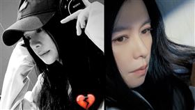 徐若瑄突然曬出黑白心碎照片。（圖／翻攝自臉書）