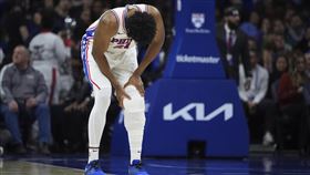 ▲費城76人球星恩比德（Joel Embiid）。（圖／美聯社／達志影像）
