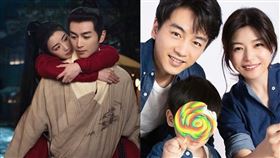 陳妍希、陳曉宣布離婚之後仍有新聞不斷傳出，傳男的擁新歡毛曉彤（左），女的則是攜兒返鄉（右）  。（翻攝網路）