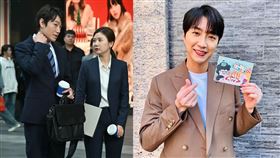 福原愛拍中國大陸的大外宣影片，前夫江宏傑（右）則與兩個小孩剛共度了36歲生日。（翻攝網路）