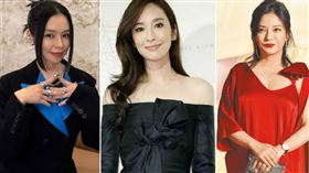 徐若瑄（左起）、吳佩慈、趙薇。CTWANT